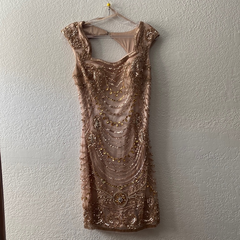 Blush dress. Short.
